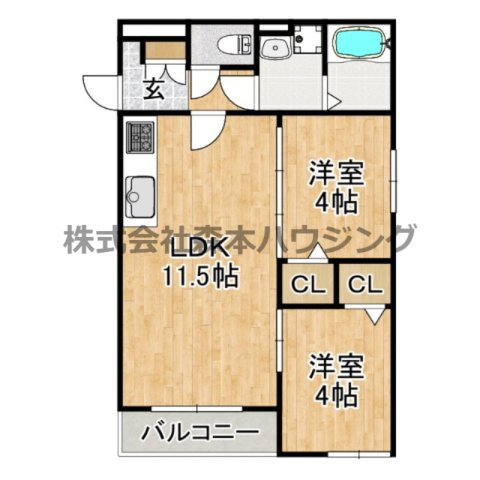 【間取り】 | 　Tio Alba