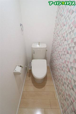 フルーリー中撫川 B棟のトイレ