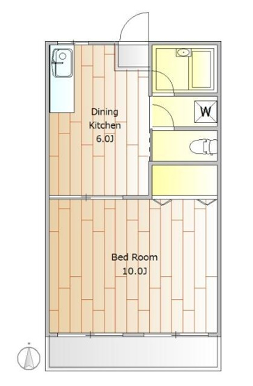 【間取り】 | 青葉マンション２号館