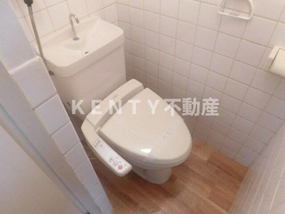 【トイレ】 | 青葉マンション２号館 | ゆったりとした空間のトイレです