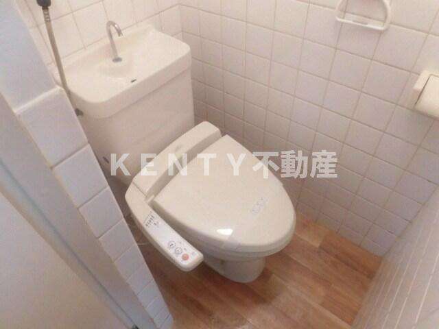 【トイレ】 | 青葉マンション２号館 | ゆったりとした空間のトイレです
