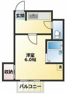パレーシャル鈴木の間取り|間取りです。
