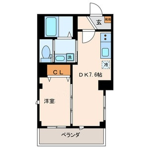 エムズ京急蒲田の間取り|間取りです。