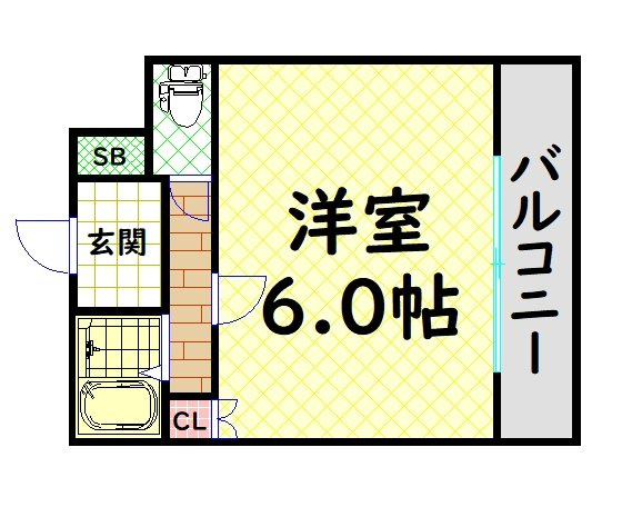【間取り】 | シャルマンフジ堺市弐番館