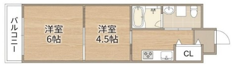 moco-5の間取り
