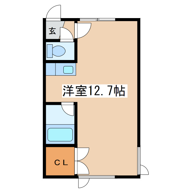 ノースキャピタルＢの間取り