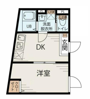【間取り】 | ＰＲＡＤＯ赤羽 | 間取りです。