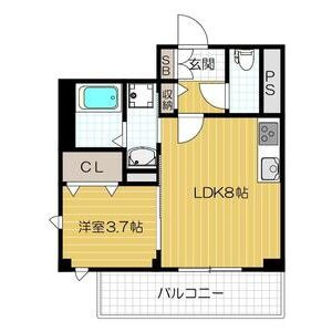 ブラン　シェトワの間取り