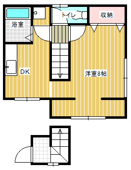 スカイハイツBの間取り