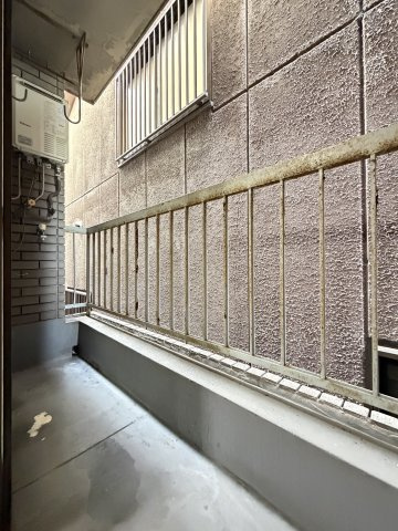 ライフマンション南住吉のバルコニー