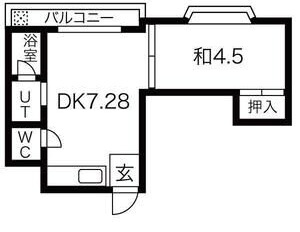 ライフマンション南住吉の間取り