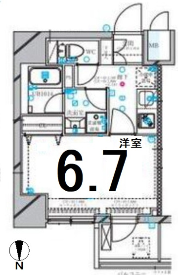 【間取り】 | ディアレイシャス丸の内