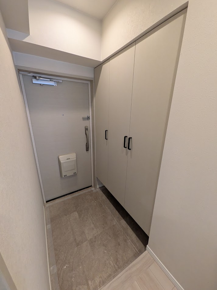 新森小路コーポの駐車場