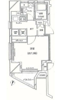 【間取り】 | ラステュディオ押上