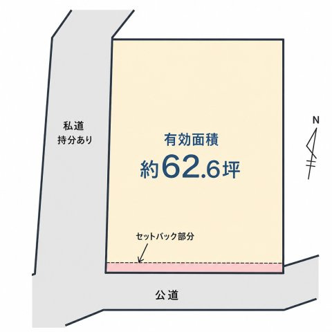 【土地図】 | ◆戸塚区戸塚町　建築条件なし売地◆