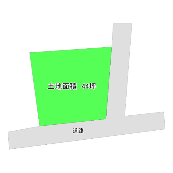 【土地図】 | 戸塚区吉田町　建築条件無し売地