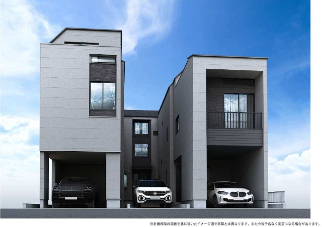 【横浜市鶴見区菅沢町13-5全3棟新築戸建て】★仲介手数料無料★（平安小学校・市場中学校）