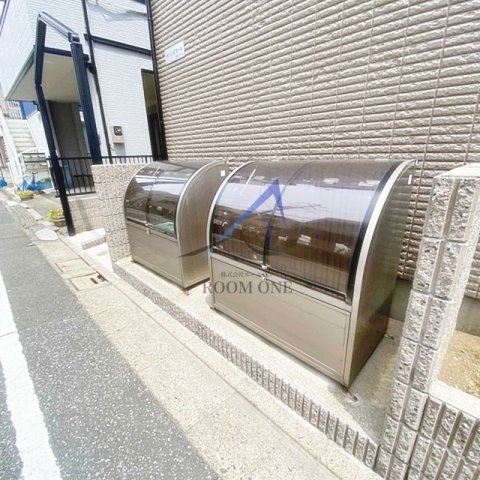 メゾンボヌールのその他共用部分|敷地内ゴミ置き場です。