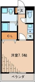 ブランドールの間取り|間取りです。