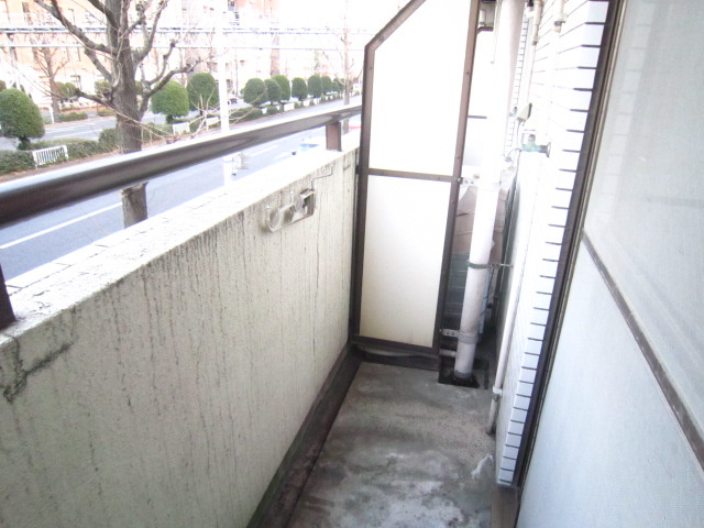 パール白山のバルコニー
