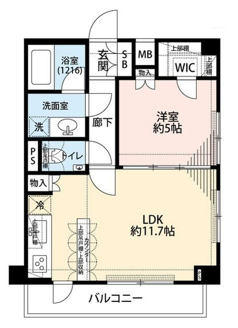 プレール・ドゥーク中野坂上の間取り|間取りです。