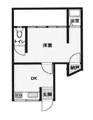 板橋区小豆沢4丁目不動産の間取り|間取りです。