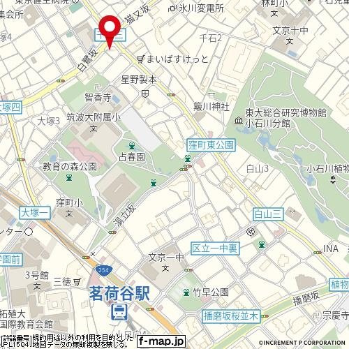 プレール・ドゥーク文京茗荷谷の地図