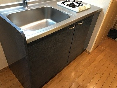 プレール文京ウエストのキッチン|1口ガスコンロ