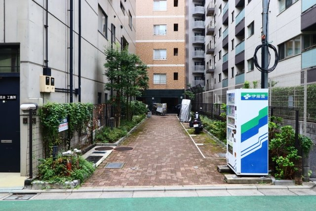 プレール文京ウエストのエントランス