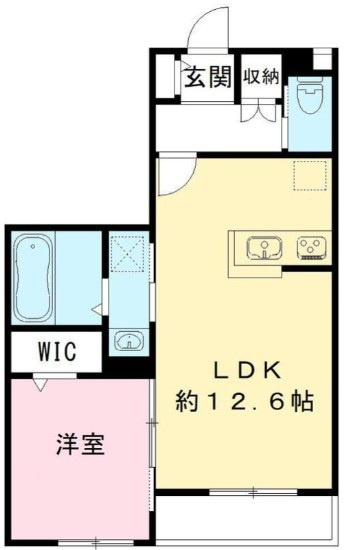 プレシャスコート鷺宮の間取り|間取りです。