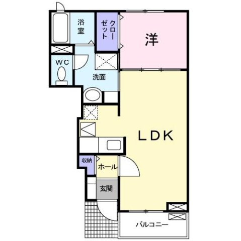ブルックパレスの間取り
