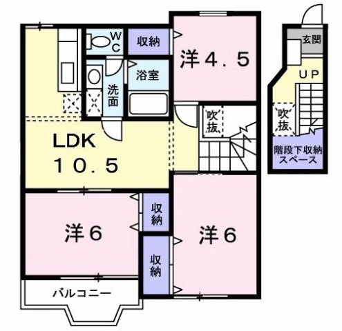 グリーンハイツの間取り