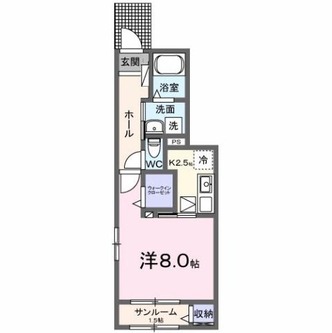 シティーライトⅡの間取り
