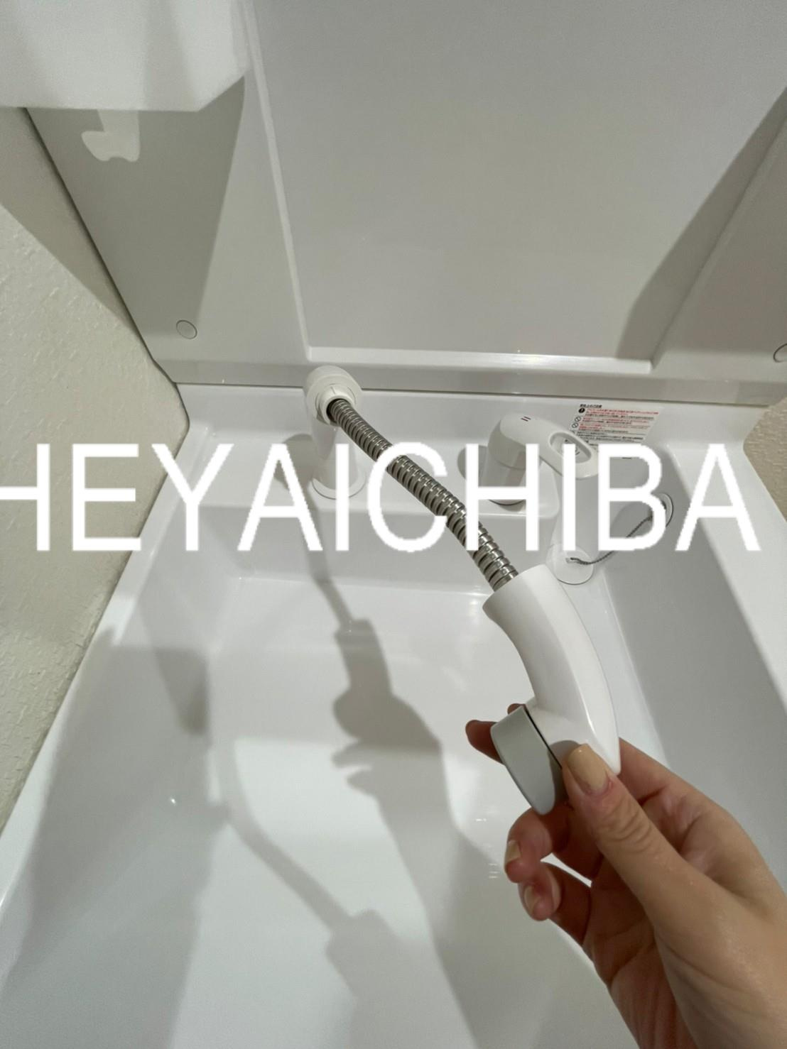 レッドウィングの洗面所|シャワー付き洗面台