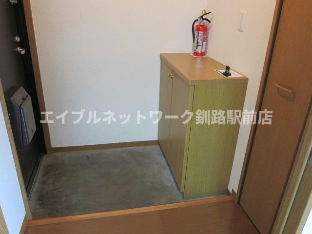 グリーンヒルズ（住吉）の玄関