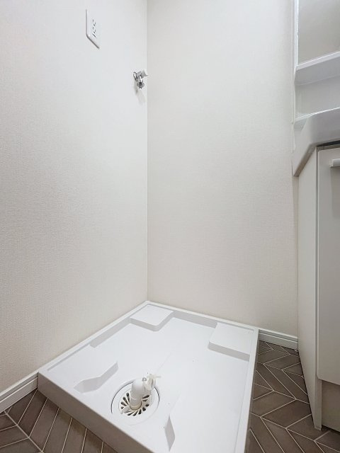 レジデンス梅島の設備|室内洗濯機置場