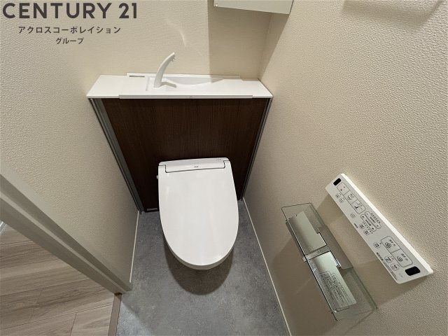十分な広さのトイレ♪