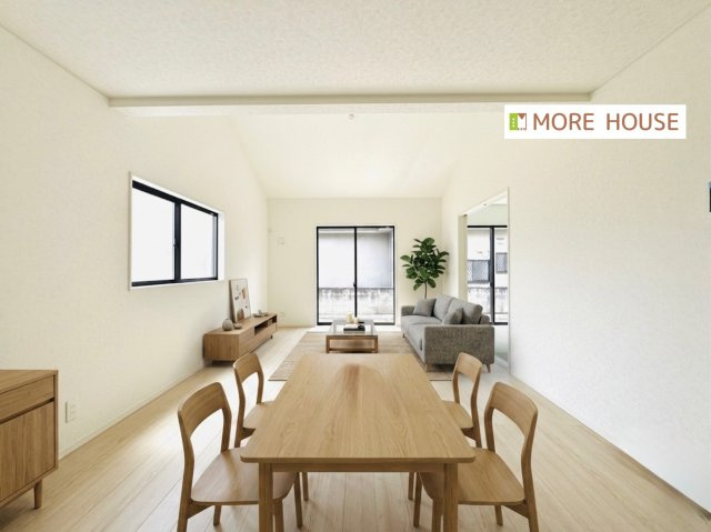Cradle Garden太田市南ヶ丘町第2　新築住宅 1号棟の居間・リビング