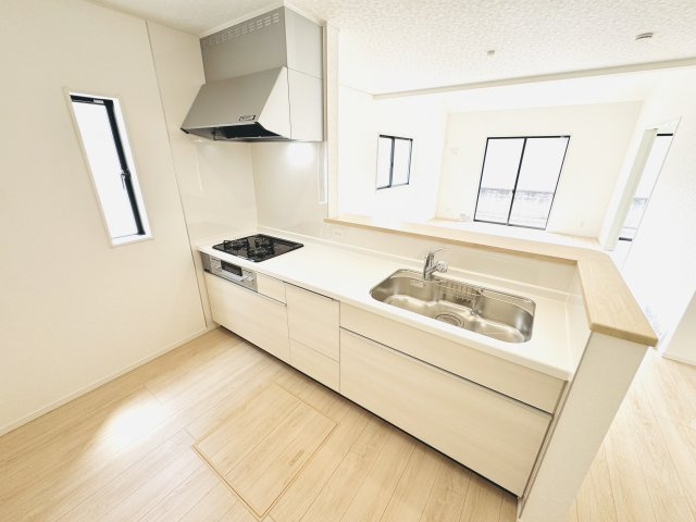 Cradle Garden太田市南ヶ丘町第2　新築住宅 1号棟のキッチン