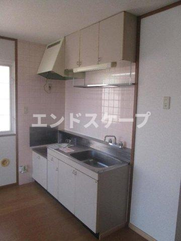 ジョイフルハイムＢのキッチン|高崎、前橋のお部屋探しはエンドスケープまで！お客様の理想お聞かせ下さい♪
