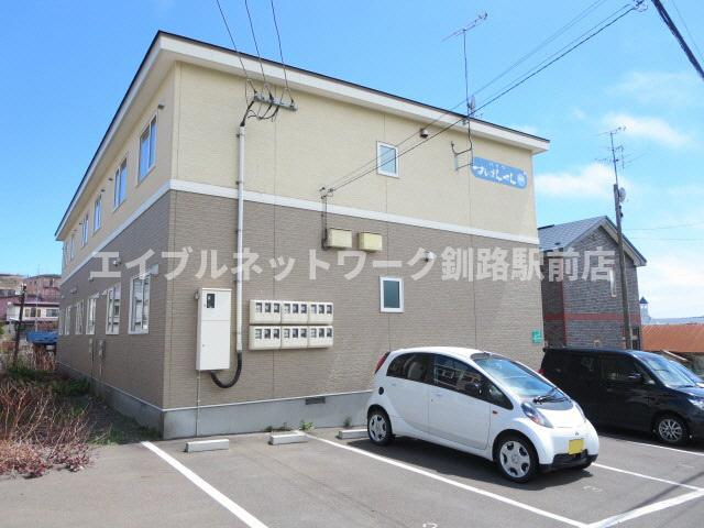 ハイツすいえんくん１号館の外観