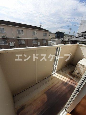 コートアヴェニュー　Ａのバルコニー|高崎、前橋のお部屋探しはエンドスケープまで！お客様の理想お聞かせ下さい♪