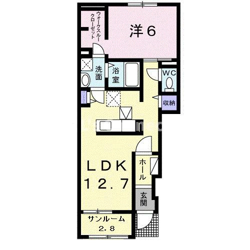 【間取り】 | ファミーユ　川南
