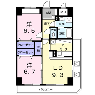 【間取り】 | ティアラ | 間取りです。