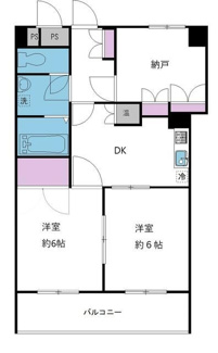 【間取り】 | サンサーラ吾妻橋 | 間取りです。