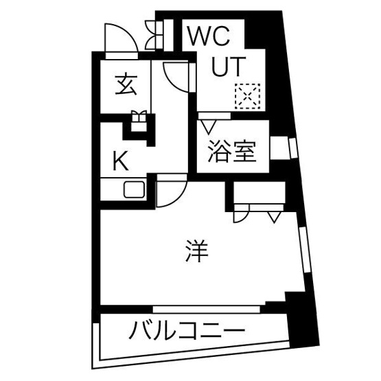 【間取り】 | Dolce Vita 王子公園