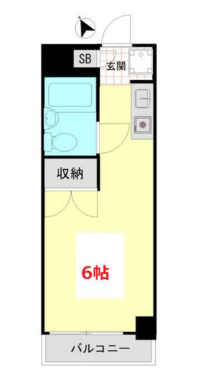 【間取り】 | トップ川崎第5 | 間取り