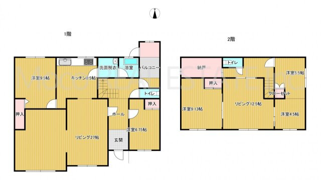 【間取り】 | 北見市北進町中古住宅