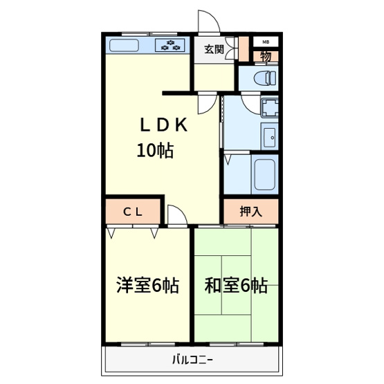 【間取り】 | 城南パレス