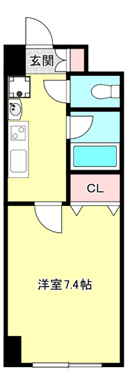 【間取り】 | パークビュー王子駅前